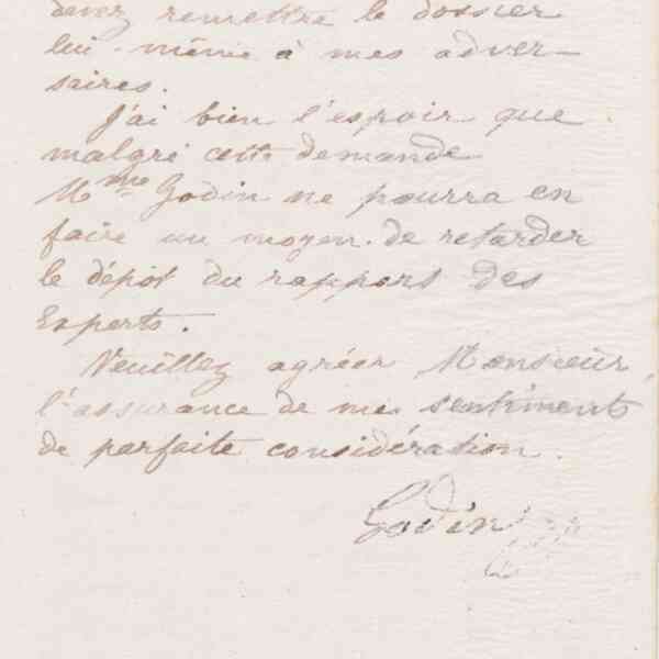 Jean-Baptiste André Godin à monsieur Christian, 20 novembre 1873