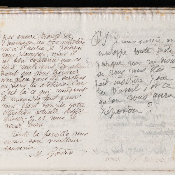 Marie Moret à Élise Pré, 12 avril 1896