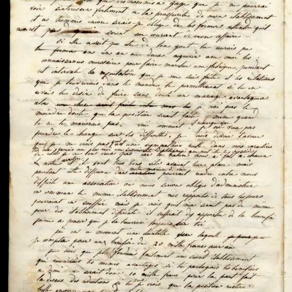 Jean-Baptiste André Godin à Barthélémy Godin, 9 mai 1846