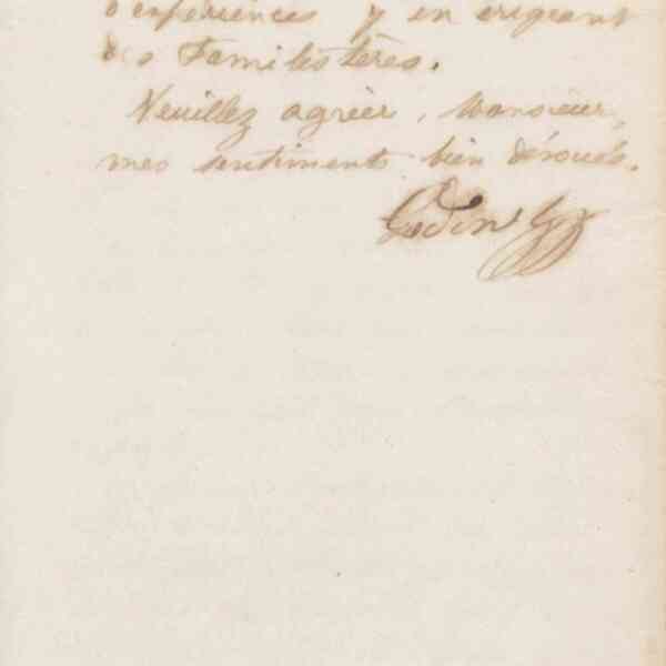 Jean-Baptiste André Godin à Nicolas Balline, 25 mai 1872