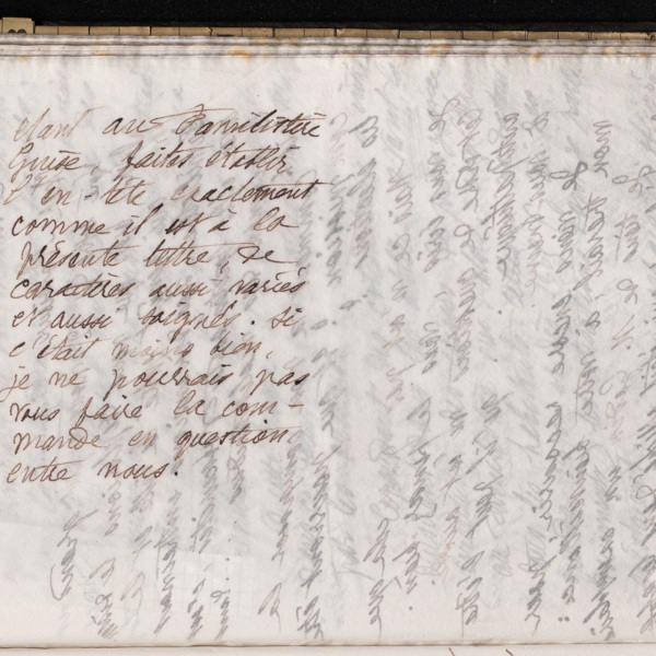 Marie Moret à Émile Acker, 12 novembre 1896