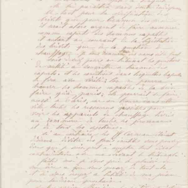 Jean-Baptiste André Godin à monsieur Dureteste, 9 décembre 1864