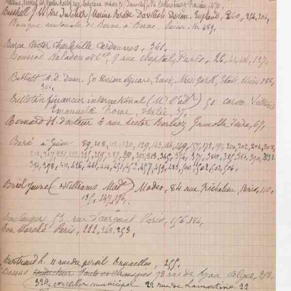 Registre CNAM FG 42 (7) - Index