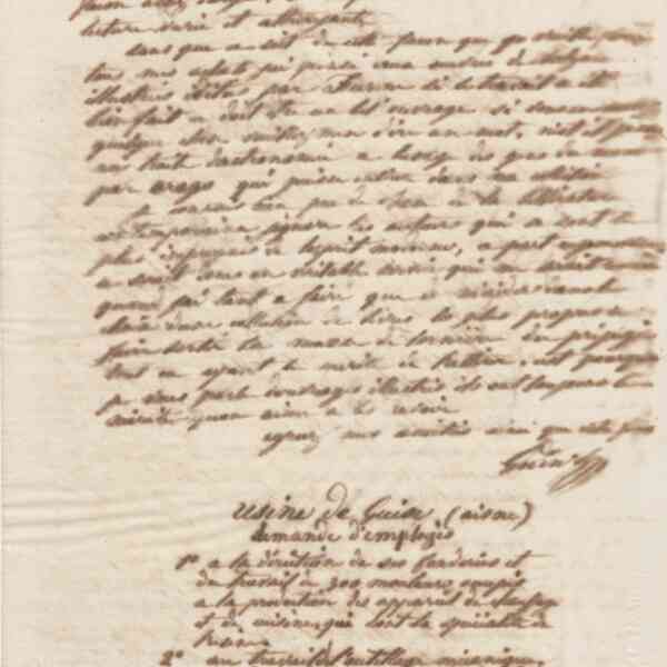 Jean-Baptiste André Godin à François Cantagrel, 12 septembre 1861