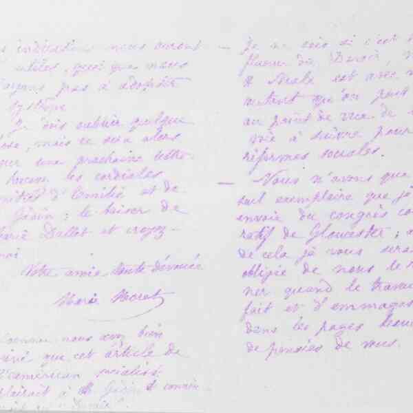 Marie Moret à Antoine Massoulard, 11 septembre 1879