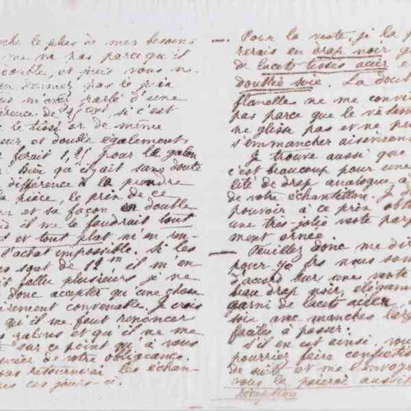 Marie Moret à madame Rossignon, 29 octobre 1875