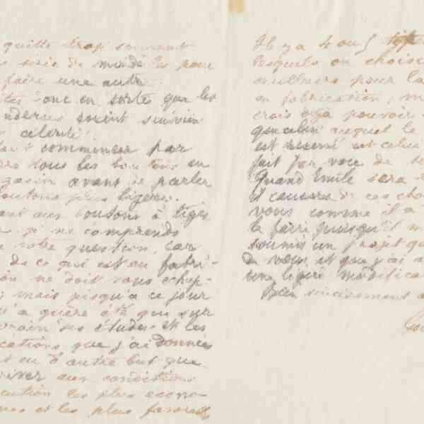 Jean-Baptiste André Godin à Eugène André, 16 février 1875