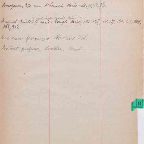Registre CNAM FG 41 (1) - Index