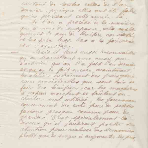 Jean-Baptiste André Godin à Émile Godin, 1er mars 1875