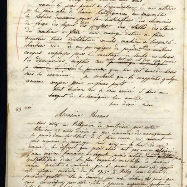 Jean-Baptiste André Godin à Barthélémy Godin, 19 [mai 1846]