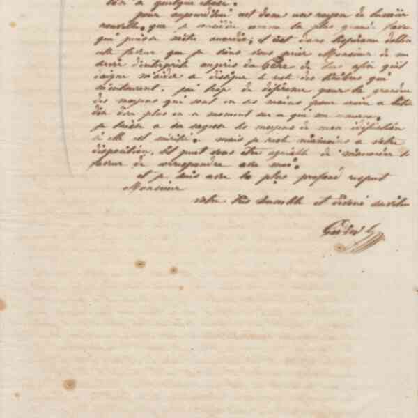 Jean-Baptiste André Godin à Louis Michel de Figanières, 25 juillet 1858