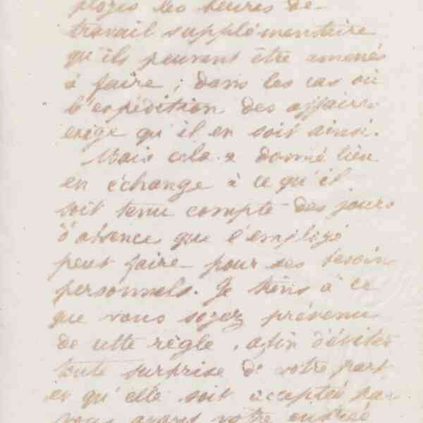 Jean-Baptiste André Godin à monsieur Taupier, 8 février 1874