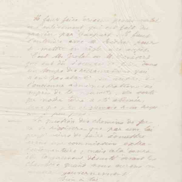 Jean-Baptiste André Godin à Émile Godin, 9 mars 1875