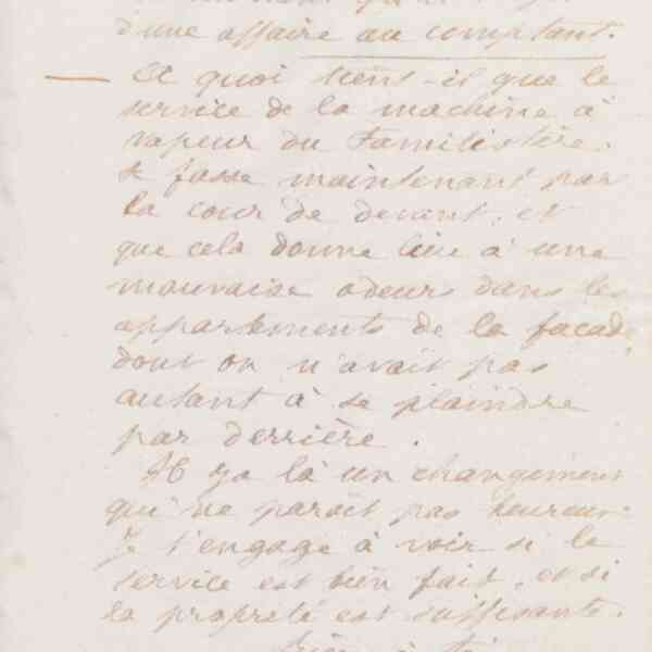 Jean-Baptiste André Godin à Émile Godin, 5 février 1874