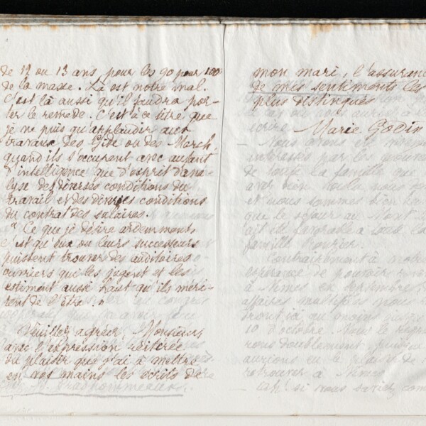 Marie Moret à Lucien March, 18 août 1894