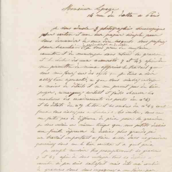Jean-Baptiste André Godin à Constant Lepage, 5 septembre 1862