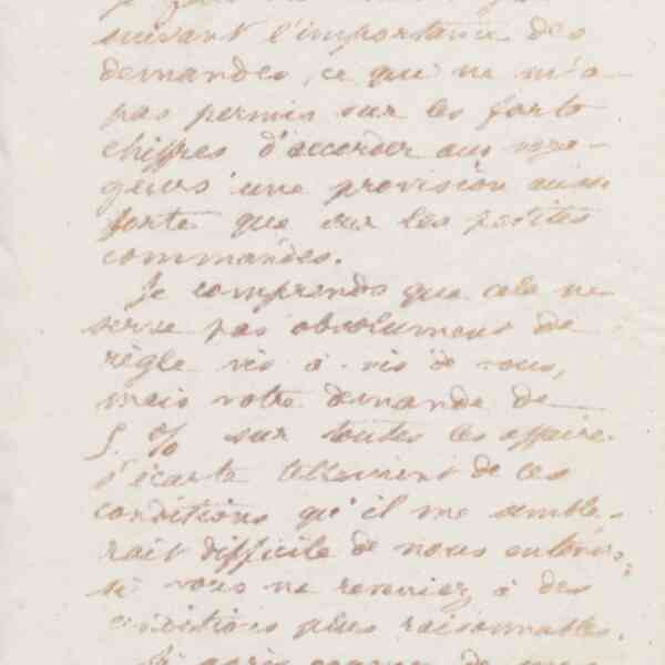 Jean-Baptiste André Godin à monsieur Horst, 6 février 1874
