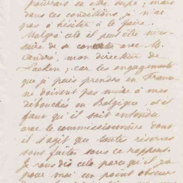 Jean-Baptiste André Godin à monsieur Delaruelle, 16 décembre 1873