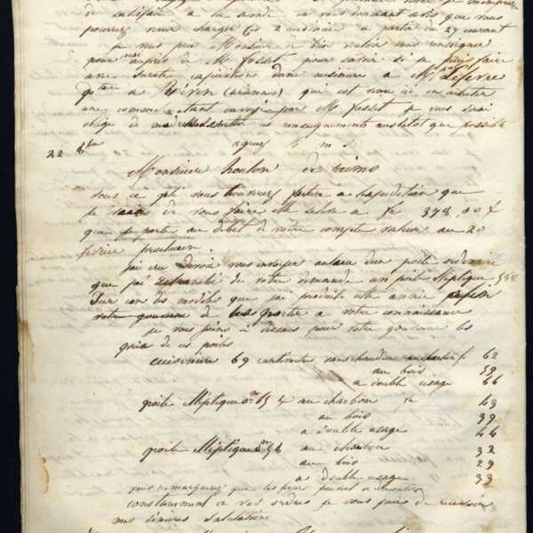 Jean-Baptiste André Godin à monsieur Selve-Louis, 20 octobre [1845]