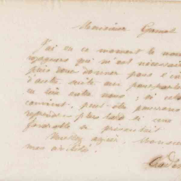 Jean-Baptiste André Godin à monsieur Gomel, 24 décembre 1872