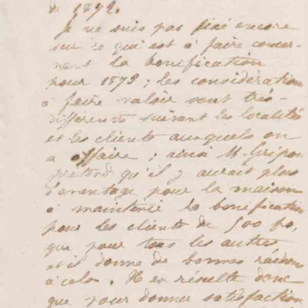 Jean-Baptiste André Godin à Alfred Denisart, 2 février 1873