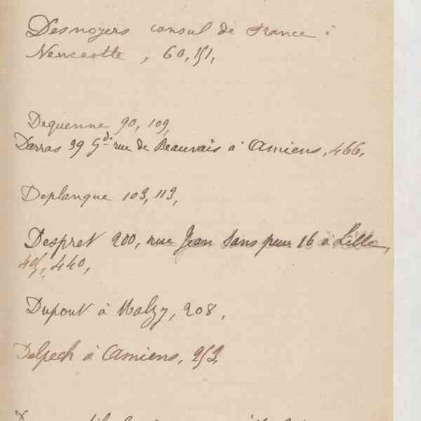 Registre CNAM FG 15 (12) - Index