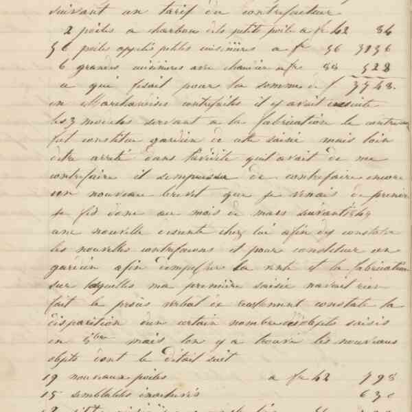 Jean-Baptiste André Godin à monsieur Langlois, 27 février 1849