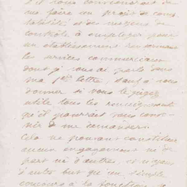 Jean-Baptiste André Godin à monsieur Dardenne, 25 janvier 1874