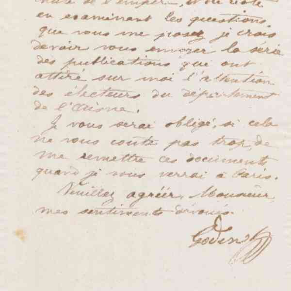 Jean-Baptiste André Godin à Ernest Leroux, 2 août 1873