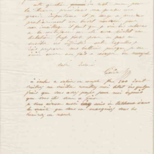 Jean-Baptiste André Godin à François Cantagrel, 27 avril 1864