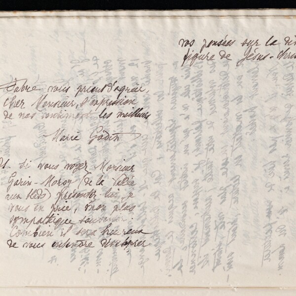 Marie Moret à Henri Babut, 27 février 1897