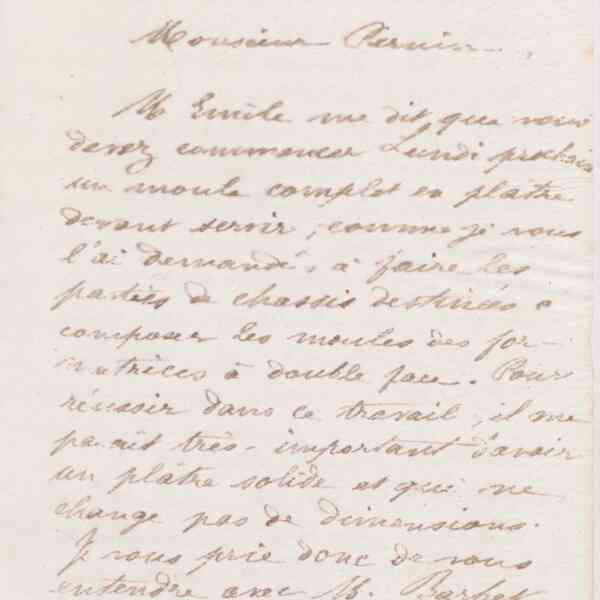 Jean-Baptiste André Godin à Antoine Pernin, 13 décembre 1873