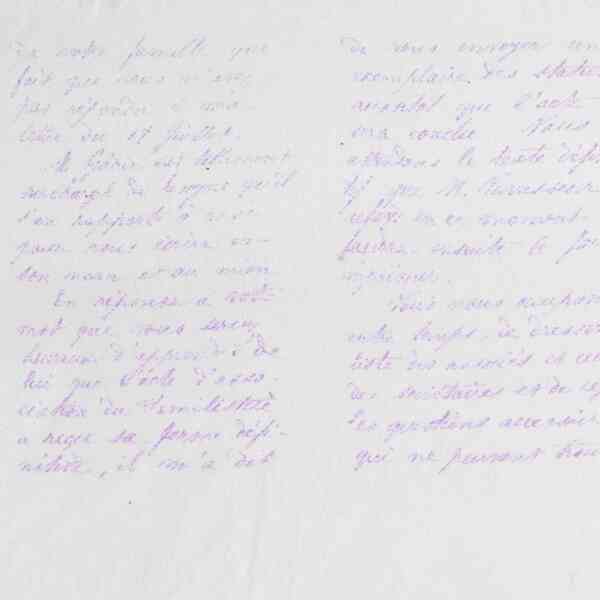 Marie Moret à Antoine Massoulard, 25 août 1879