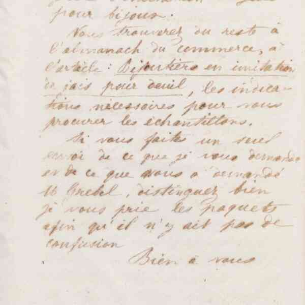 Jean-Baptiste André Godin à Amédée Moret, 11 avril 1874