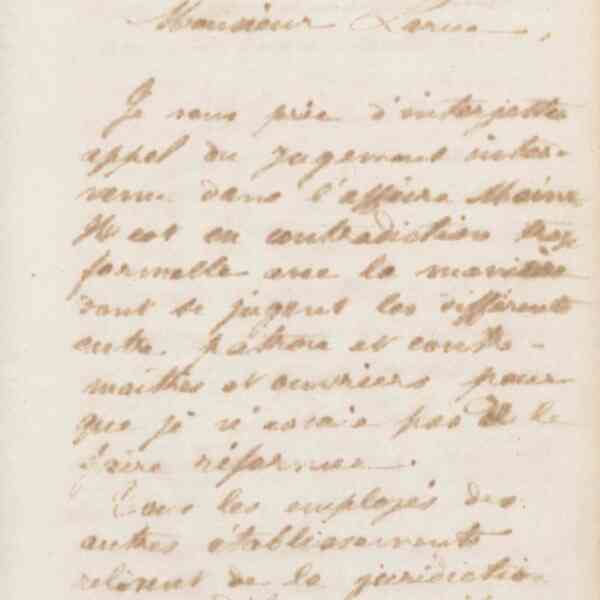 Jean-Baptiste André Godin à Édouard Larue, 3 novembre 1872