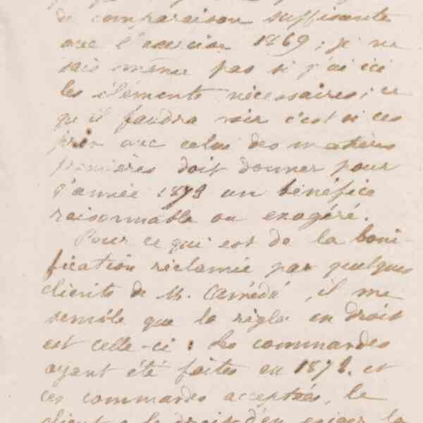 Jean-Baptiste André Godin à Alfred Denisart, 2 février 1873