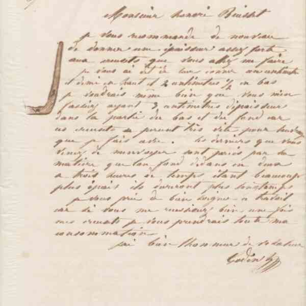 Jean-Baptiste André Godin à Honoré Buisset, 22 avril 1863