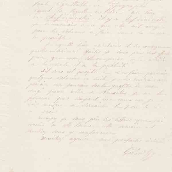 Jean-Baptiste André Godin à monsieur Rabatel, 1er juillet 1871