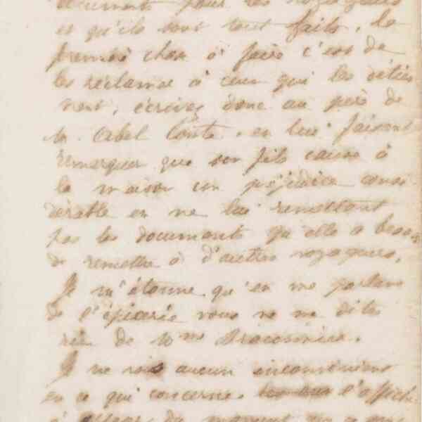 Jean-Baptiste André Godin à Alfred Denisart, 8 décembre 1872
