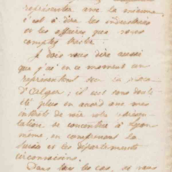 Jean-Baptiste André Godin à monsieur Bounhour, 13 janvier 1873