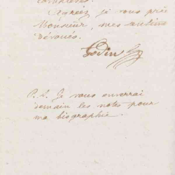 Jean-Baptiste André Godin à Victor Poupin, 20 avril 1874