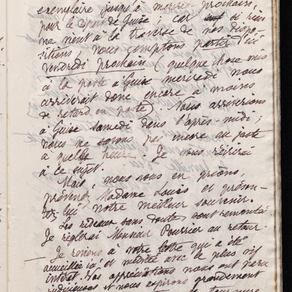 Marie Moret à Henri Buridant, 16 mai 1897
