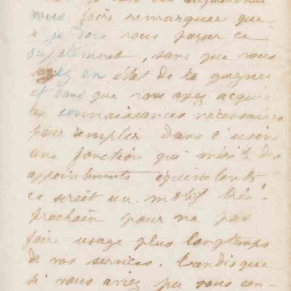 Jean-Baptiste André Godin à monsieur Sirieix, 30 novembre 1872