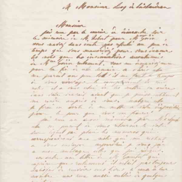 Jean-Baptiste André Godin à André Lecoq de Boisbaudran, 1er avril 1868