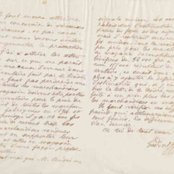 Jean-Baptiste André Godin à Émile Godin, 2 mars 1875