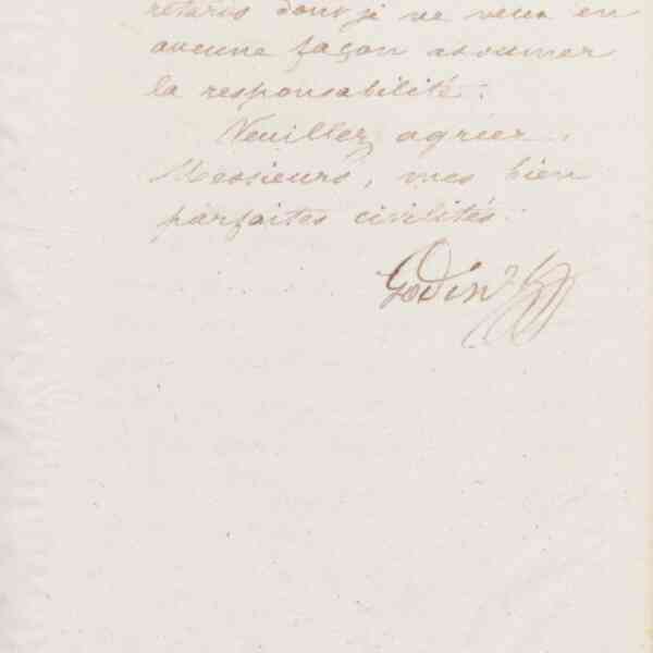 Jean-Baptiste André Godin à A. Jouin et Cie, 12 mars 1874