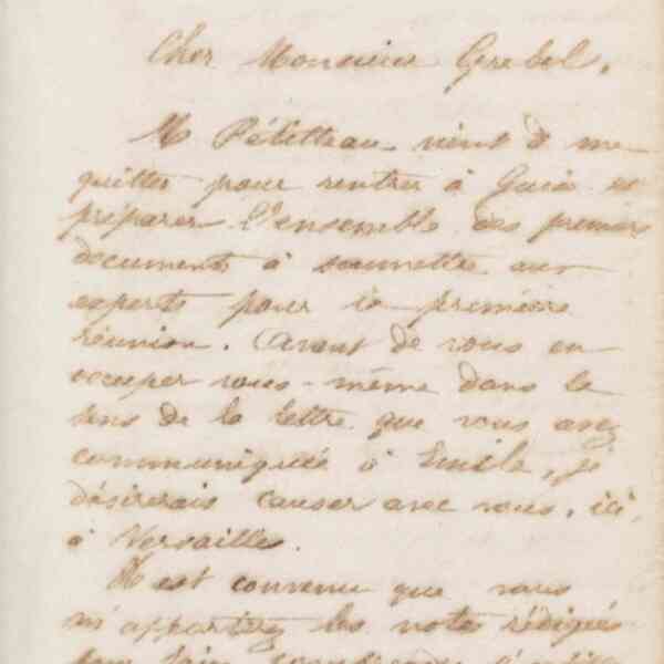 Jean-Baptiste André Godin à Alphonse Grebel, 8 décembre 1872