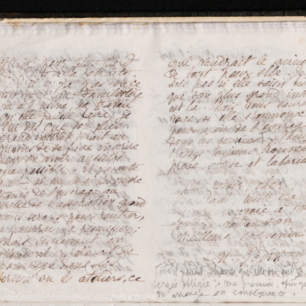 Marie Moret à Henri Buridant, 12 avril 1896