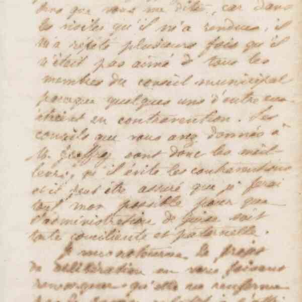 Jean-Baptiste André Godin à Alfred Denisart, 19 novembre 1872