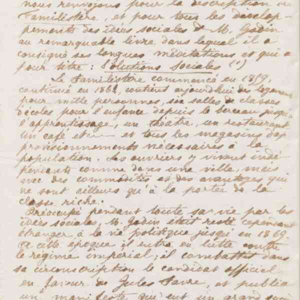 Biographie de Jean-Baptiste André Godin